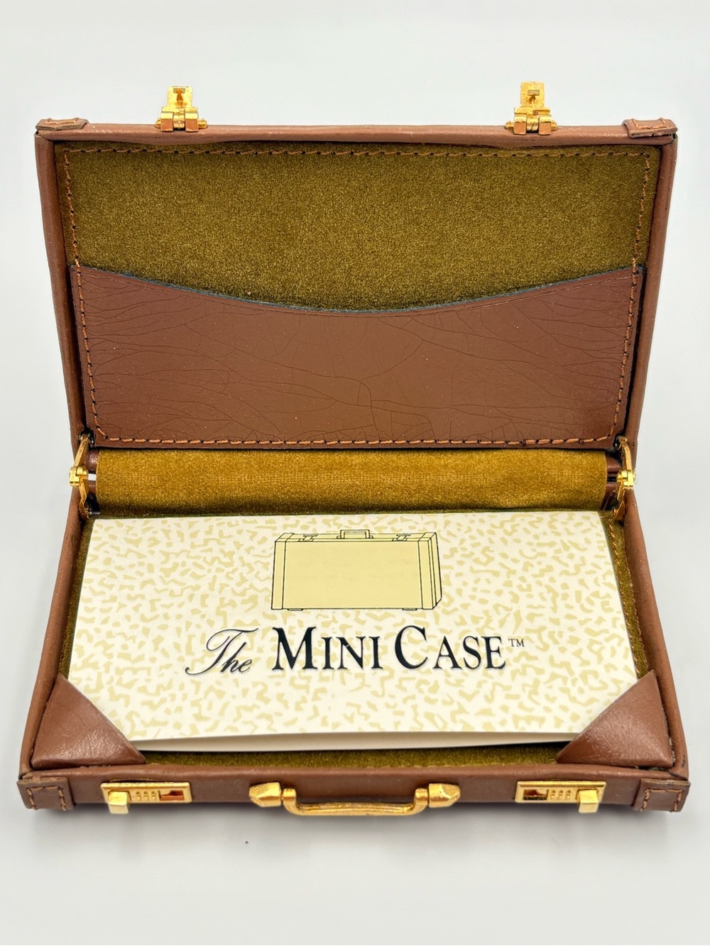 The Mini Case: A Hand-Crafted Miniature Briefcase with Working Latches